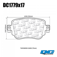 DC1779 Brake Pad Set